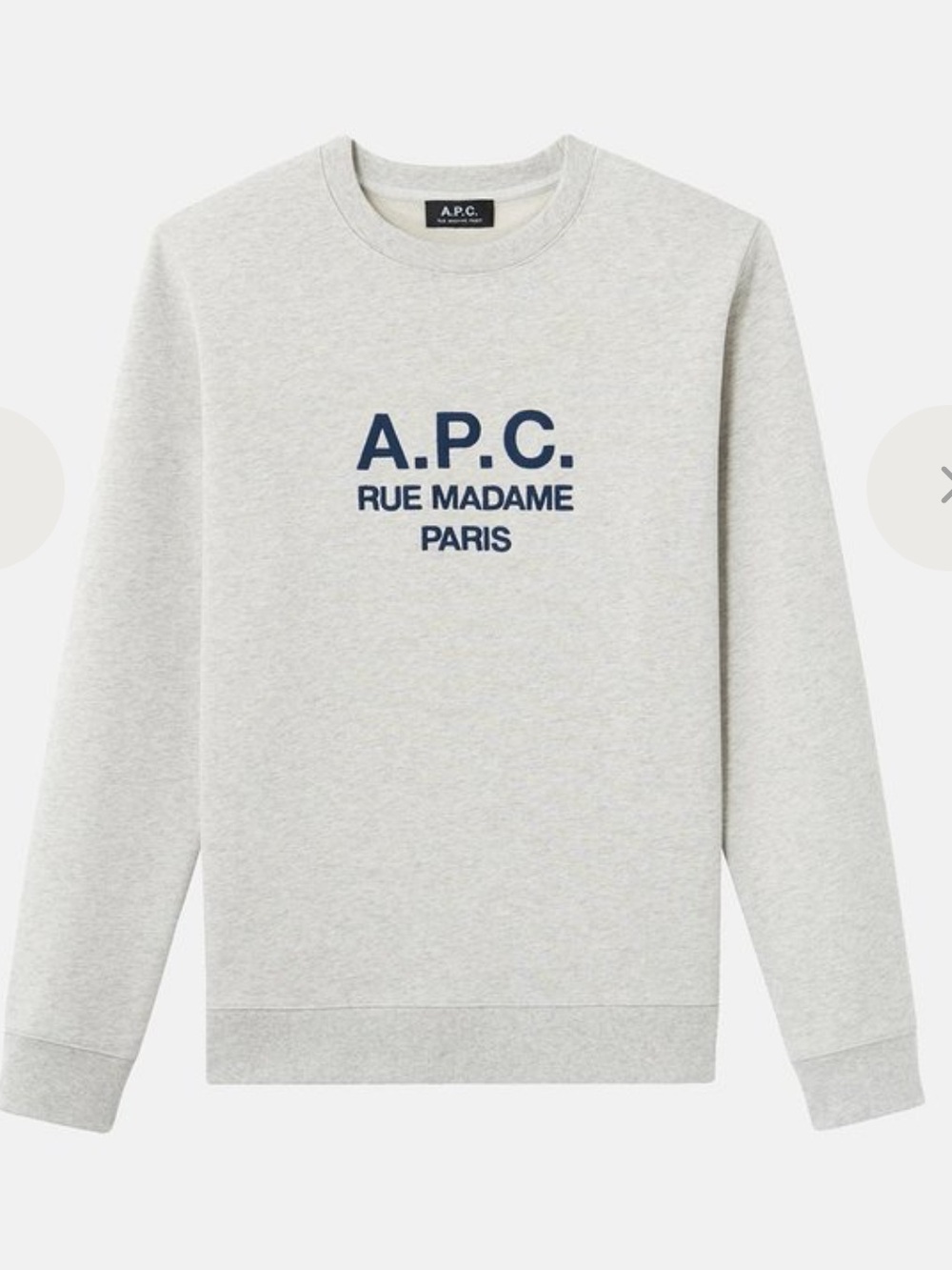 A.P.C. Rufus Embroidered Logo Sweatshirt - Picture 2 of 5